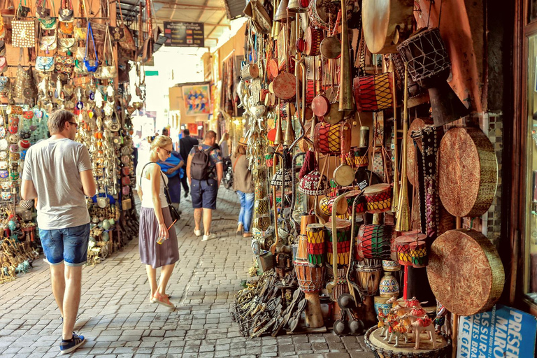 Marrakech: Ben Youssef Madrasa, Secret Garden, & Medina Tour Small Group