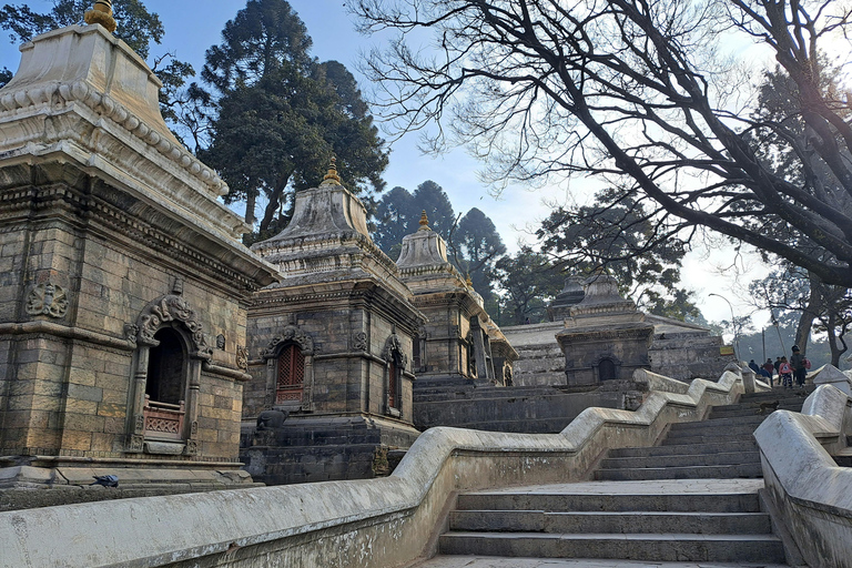 Katmandu: Pashupatinath Open Cremation & Evening Aarati