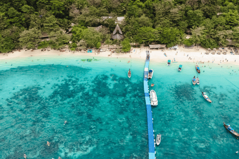 Phuket: Passeio de catamarã e almoço nas ilhas Coral, Racha e Maiton