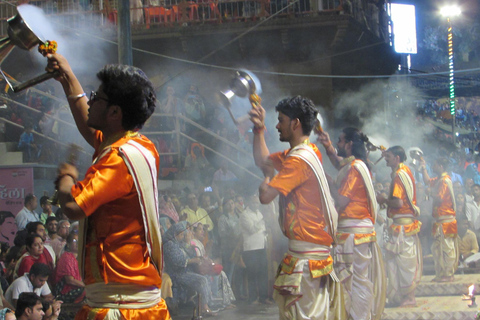 瓦拉纳西：晨光瓦拉纳西·阿提仪式晨间游船之旅瓦拉纳西：晨光瓦拉纳西晨间游船之旅，含阿提仪式