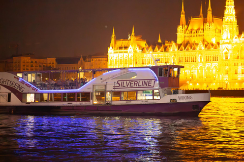 Budapeste: Cruzeiro turístico com prosecco e vinho ilimitadosCruzeiro de um dia