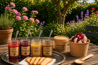 Toupiargues: Guided Visit of the Organic Garden, Artisanal Ice Cream Tasting