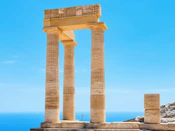 Lindos Akropolis: Självguidad tur med 3D-representation och ljud
