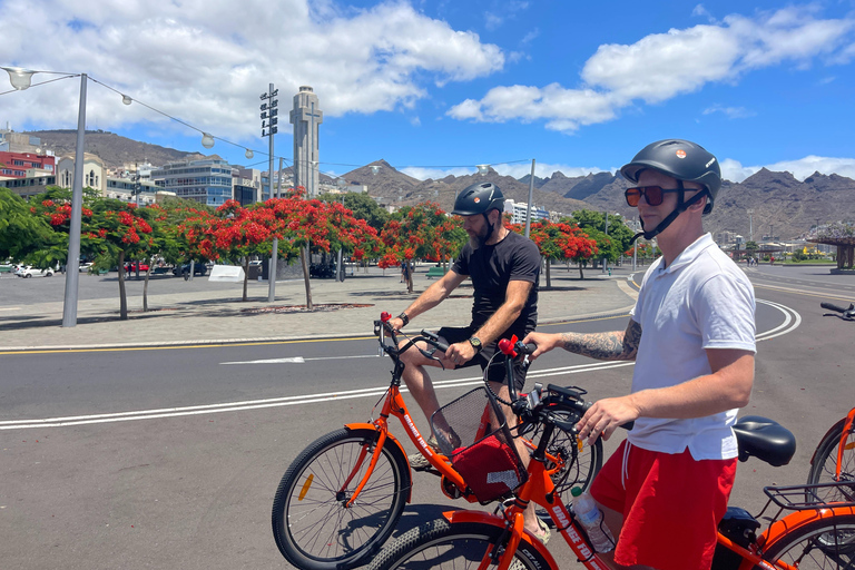 Tenerife: Santa Cruz rondleiding op de fiets 1,5 uurRondleiding op een gewone stadsfiets
