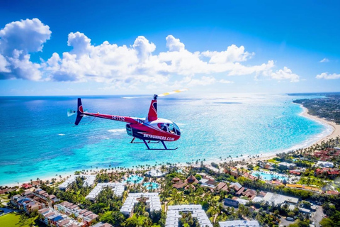 Punta Cana: Helicopter Tour Over Bavaro & Cap Cana Reef Helicopter Tour – 15 Minutes