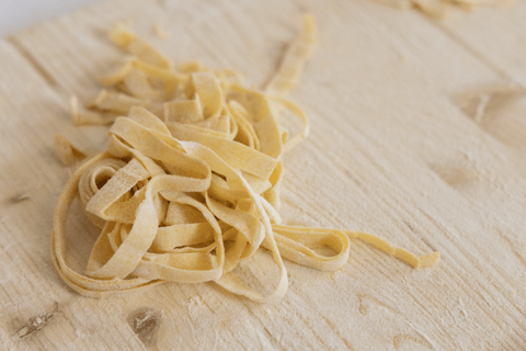 Roma: fabricación de fettuccine desde cero