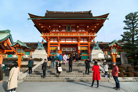 Kyoto/Nara: Exclusive Private Guided Tour with Hotel Pickup