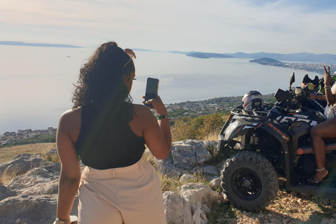 Split: Excursión en quad con vistas al mar, la montaña y el ríoTándem Conductor Quad