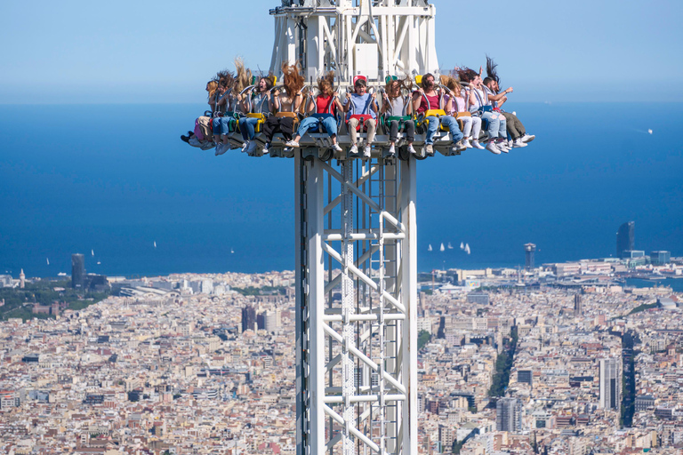 Barcelona: Tibidabo Amusement Park Admission Ticket
