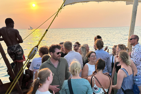 Nungwi i Kendwa: Rejs o zachodzie słońca DhowZanzibar: Nungwi i Kendwa Sunset Cruise Dhow