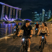 Singapore Marina Bay Small Group Night Bicycle Tour