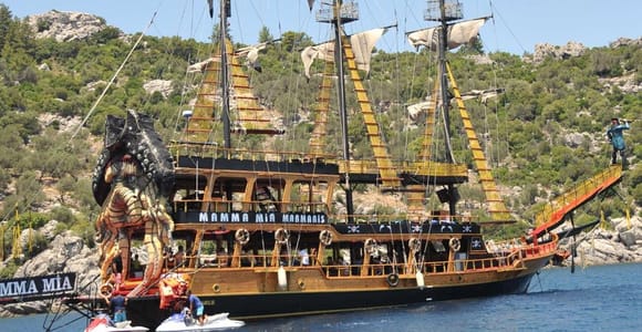 Marmaris: Pirate Boat Trip with Animation Party