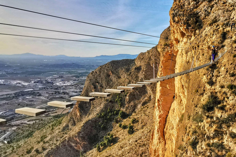 Alicante: Escalada de Redovan Via FerrataK2 (secção da família)