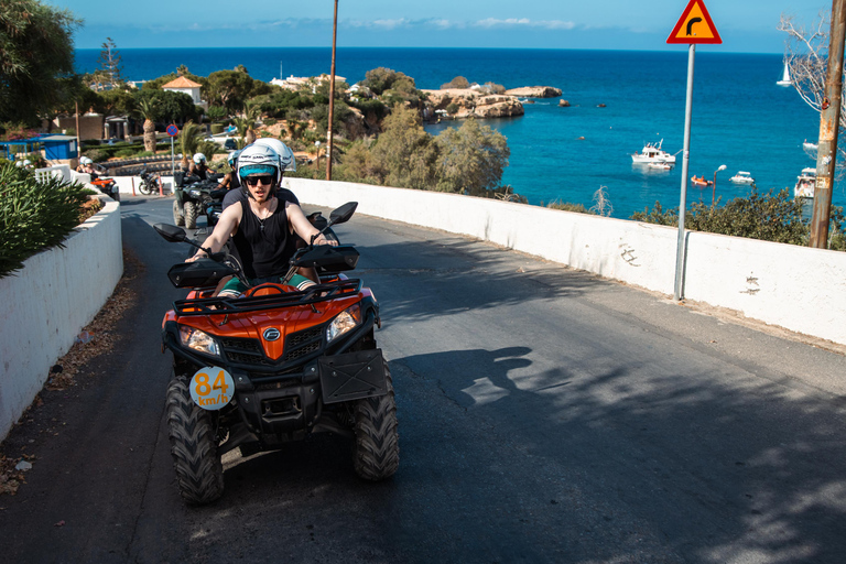 Da Heraklion: Tour serale Quad Safari Wild Crete