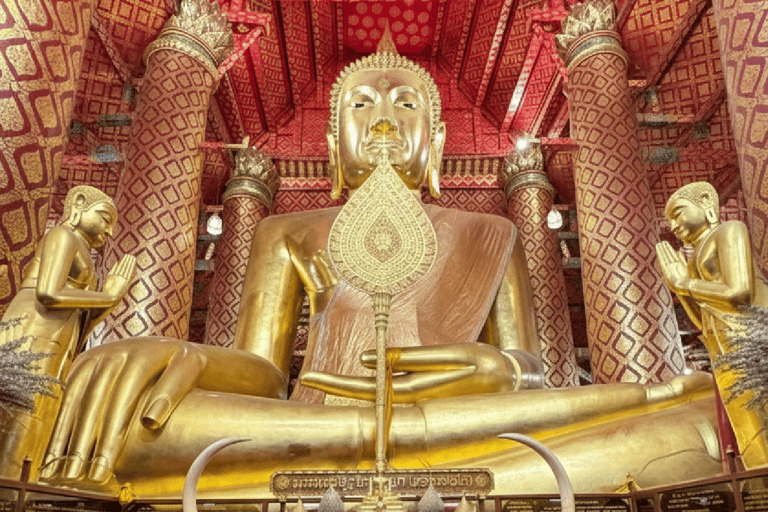 曼谷：大城府寺庙、水上市场和博物馆之旅