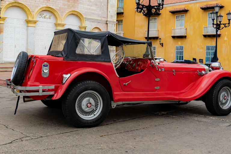 Take a ride in a vintage car and snap some photos in Cartagena de Indias Vintage car ride with a photo shoot