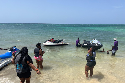 Montego Bay private Jetski, Parasailing & water activities 30 minutes jet ski ride