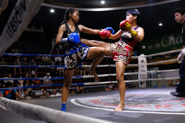 Chiang Mai : Muay Thai Fight Ticket with Hotel Pickup Granstand : Muay Thai Fight Ticket with Hotel Pickup