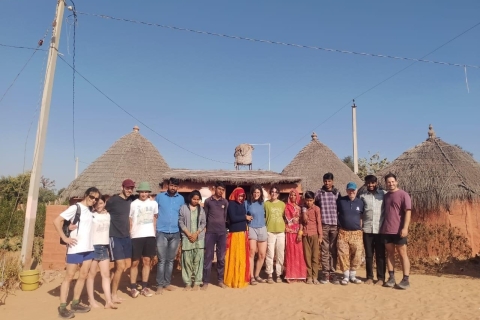 Excursión a pie (senderismo) por el desierto del Thar en Jodhpur con clase de cocina