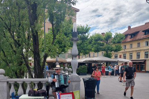 Erkunde Ljubljana mit einem lizenzierten Tourguide (kleine Gruppen)