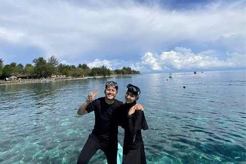 Da Lombok: snorkeling alle 3 Gilis e moto d'acqua a SenggigiDa Lombok: snorkeling e moto d'acqua a Senggigi