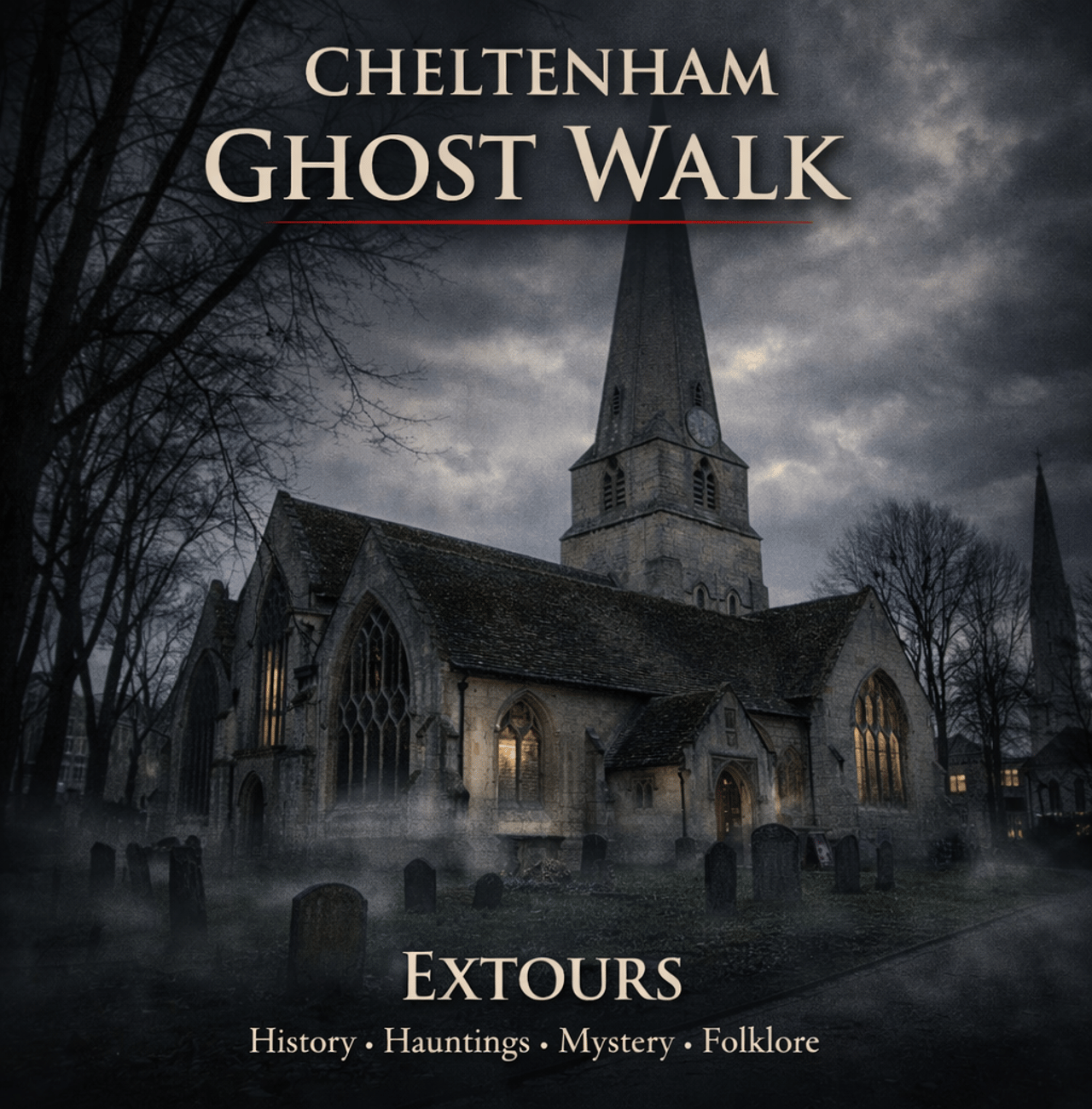 Cheltenham: Geistertour mit paranormaler Erkundung