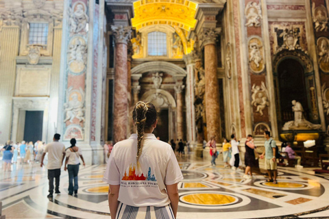 Rome: Guided Tour of St. Peter’s Basilica & Panoramic Dome Guided Tour of St. Peter’s Basilica & Dome in Spanish