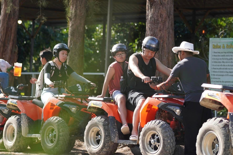 Desde Phuket: Rutas panorámicas en quad con vistas a Karon y Patong1,5 horas en coche