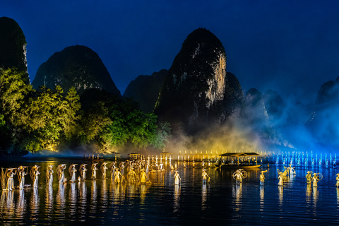 YangShuo: Impression Liu Sanjie Show Ticket with Options A2 President VIP | Tea Break, Drinks & Premium View