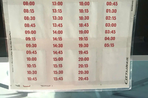 Heydar Aliyev Airport: Bus Transfer to/from Baku