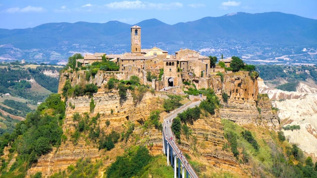 Desde Roma: Excursión de un día a Bagnoregio y Orvieto con vinos y almuerzo