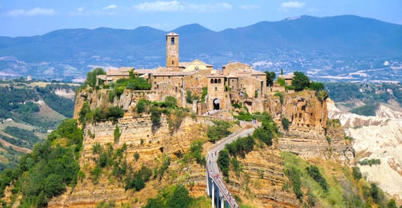 From Rome: Bagnoregio & Orvieto Day Trip with Wines & Lunch
