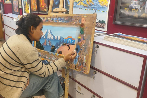 Kathmandu: Thangka Painting Workshop with Guide
