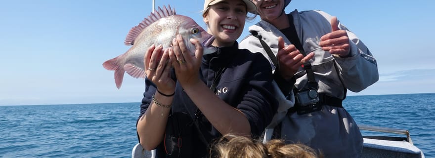Safari privé en mer et pêche en haute mer avec un capitaine local