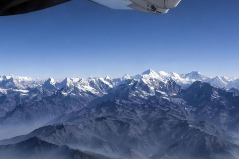 Katmandu: 1 timmes bergsflyg med privat transferFör indisk passinnehavare