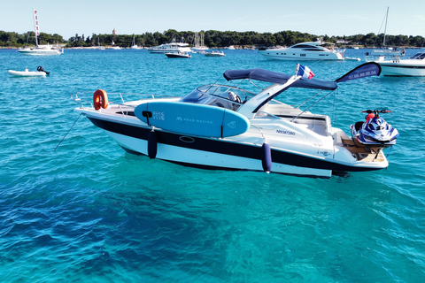 Cannes : Mandelieu Vuurwerk per privé bootMandelieu: Feu d&#039;artifice en bateau Vuurwerk per boot