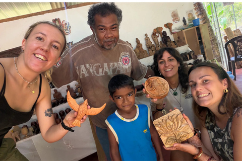 Sigiriya Wood Carving Workshop:3-Hour Make Your Own Souvenir