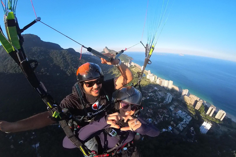 Rio de janeiro : Skärmflygning Tandemflygningar över Rio