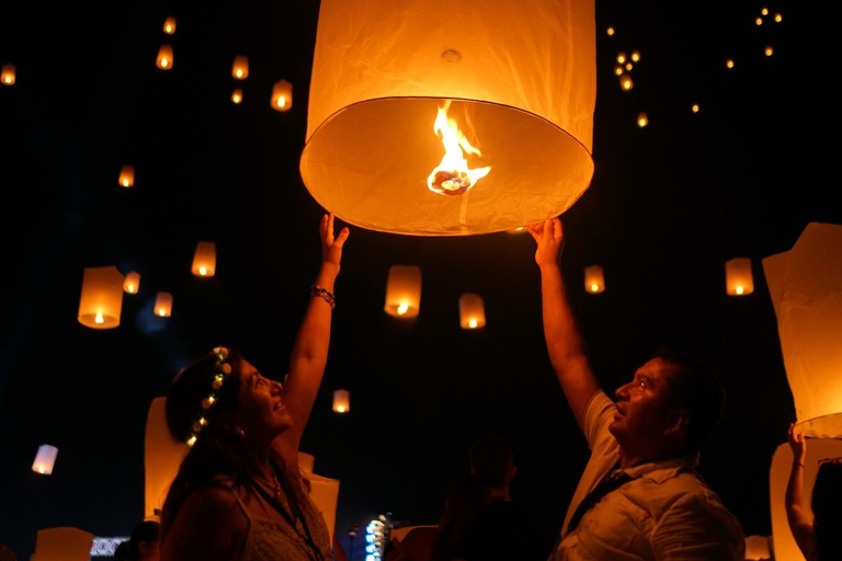 Chiang Mai Moonlight Sky Lantern Loy Krathong Festival 2025 With Transfer by Van