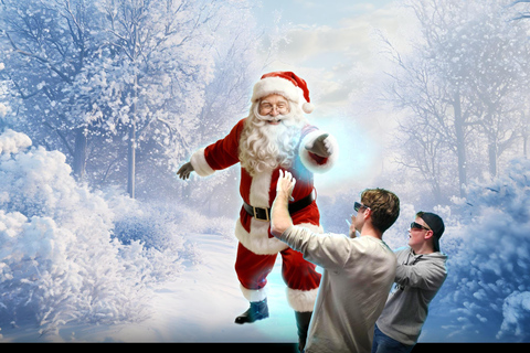 Copenhagen: Christmas Hologram Show at HologramZoo