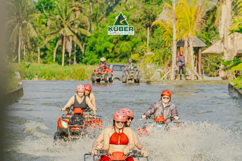 Ubud: Kuber ATV Quad Tandem Adventure with nature Waterfall
