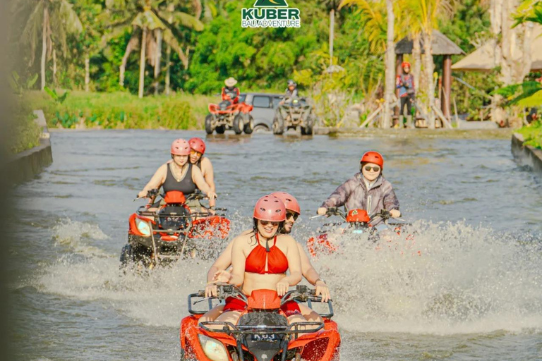 Ubud: Kuber ATV Quad Tandem Adventure with nature Waterfall