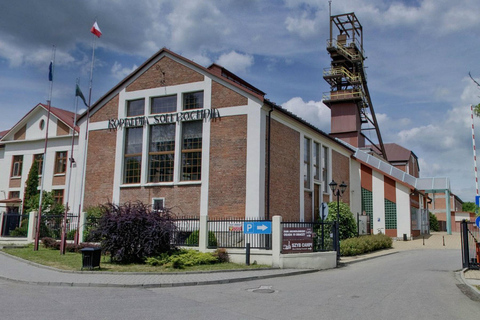 Krakow: Bochnia Salt Mine Tour, Underground Cruise & Pickup German tour from meeting point