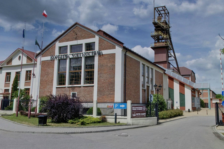 Krakow: Bochnia Salt Mine Tour, Underground Cruise & Pickup German tour from meeting point