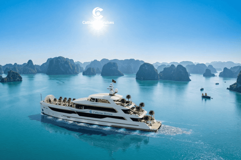 From Hanoi: Ha Long Bay 1 Day With A Luxury Cruise Group Tour & Shared Car Transfer