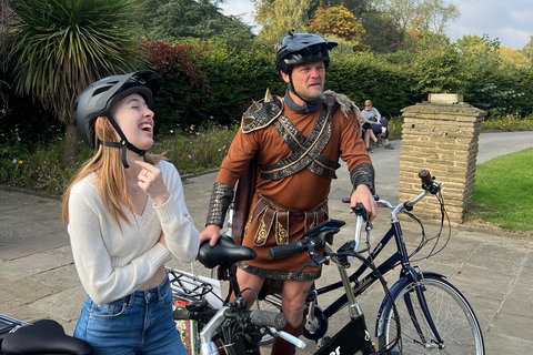 York: Guided eBike city Tour with fun historical facts