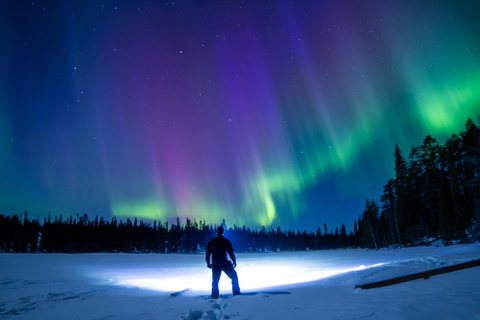 Rovaniemi : Circuit de chasse aux aurores boréales avec garantie