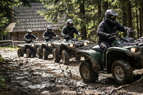 Krakow: Zakopane Quads, Bonfire Dining & Hot Springs Escape Zakopane Quads, Bonfire & Hot Springs — With Hotel Pickup