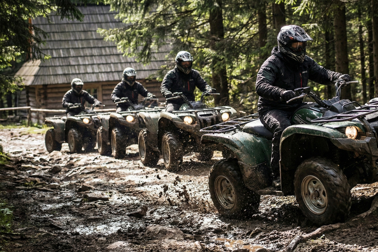 Krakow: Zakopane Quads, Bonfire Dining & Hot Springs Escape Zakopane Quads, Bonfire & Hot Springs — With Hotel Pickup