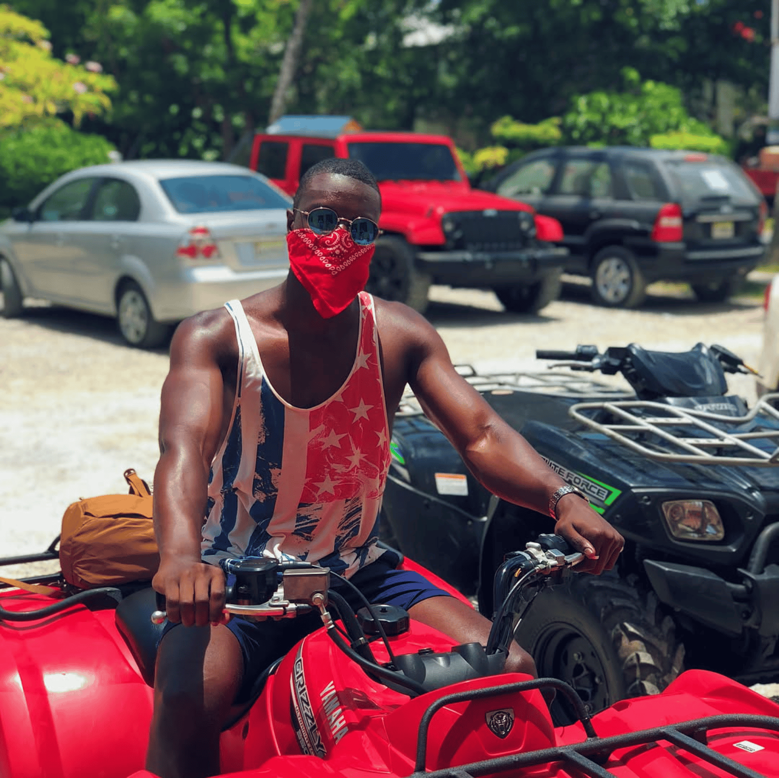 Las Terrenas: Quad-Abenteuer und Schwimmen am versteckten Wasserfall